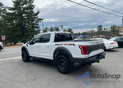 2018 Ford F150 Raptor из США, поврежденный, VIN 1FTFW1RG6JFB00567
